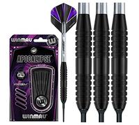 WINMAU Apocalypse Set de Dardos de Latón Softip 20 Gramos con con Vuelos and Ejes (Tallos)