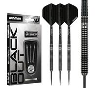 WINMAU Blackout 21 Gramo Profesional Acero propina Tungsteno Dardos con Vuelos y Tallos (Ejes)