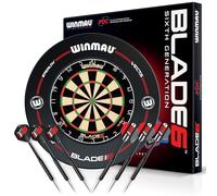 WINMAU Blade 6 Juego de Dardos Clásico Profesional Bristle Con Envolvente (2 Juegos)