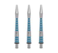 WINMAU Caña de dardos Triad RX de aluminio, 1 juego por paquete (3 ejes de dardos en total), accesorios profesionales para dardos - Cañas medianas azules