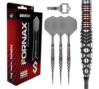 WINMAU Darts Fornax Serie 23g Punta Acero | 90% Tungsteno | Switch Point Tech | Bariles Torpedo | 2 Puntas Intercambiables (Wave/Lisa) Sistema Cambio Rápido