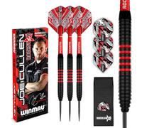 WINMAU Darts Joe Cullen Rockstar - Juego de dardos (latón, 20 g, incluye tarjeta de puntuación)