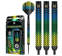 WINMAU Firestorm 28 Gramos Dardos de tungsteno con vuelos y Ejes