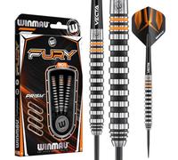 WINMAU Fury 24 Gramo Dardos de tungsteno con Prism vuelos y Vecta Ejes (Tallos de dardo)