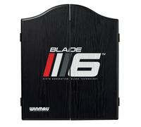 WINMAU Gabinete de Diana de diseño Blade 6 | Winmau Gabinete de diana | chapa impresa | Marcador Home & Away