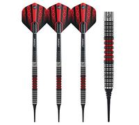 WINMAU Joe Cullen 18 Gramo Dardos de tungsteno Softip con Prism vuelos y Ejes (Tallos de dardo)