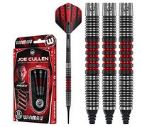 WINMAU Joe Cullen 22 Gramos Softip Dardos de tungsteno con vuelos y Ejes