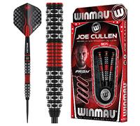 WINMAU Joe Cullen Special Edition 22 Gramo Profesional Punta Blanda Tungsteno Dardos con Vuelos y Tallos (Ejes)