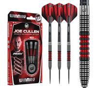 WINMAU Joe Cullen Special Edition - Juego de dardos de acero profesional de 22 g, 90% tungsteno, con vuelos y cañas
