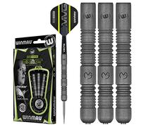 WINMAU Michael Van Gerwn MvG Exact 21.5 Gramos Dardos de tungsteno con vuelos y Ejes