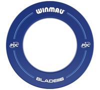 WINMAU PDC - Anillo envolvente para tablero de dardos impreso, azul, protector de pared duradero para dianas, accesorios profesionales para dardos