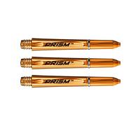 WINMAU Prism 1.0 Naranja Short Polycarbonate Tallos de Dardos - 1 Juego por Paquete (3 Ejes en Total)