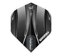 WINMAU Prism Alpha Sniper - Plumas para dardos (extra gruesas, 3 unidades), color negro