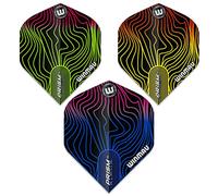 WINMAU Prism Alpha Solar Design Dart Flight Packs - 3 Sets per Pack (9 Flights in Total)