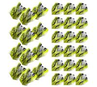 WINMAU Prism Delta Michael Van Gerwen MVG Green & Black Chevron - 10 juegos por paquete (30 plumas de dardos en total)