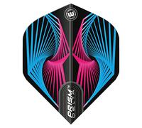 WINMAU Prism Delta Spiral Azul y Rosa Vuelos de Dardos - 1 Juego por Paquete (3 vuelos en Total)