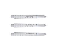 WINMAU Prism Force Blanco Sólido Intermediate Polycarbonate Tallos de Dardos - 1 Juego por Paquete (3 Ejes en Total)