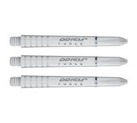 WINMAU Prism Force Blanco Sólido Medium Polycarbonate Tallos de Dardos - 1 Juego por Paquete (3 Ejes en Total)