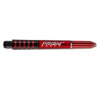 WINMAU Prism Force Roja Medium Polycarbonate Tallos de Dardos - 1 Juego por Paquete (3 Ejes en Total)