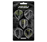 Winmau Prism Pack 2 Pro Player Michael Van Gerwen Collection Dart Flights, 100 micrones extra fuertes (5 juegos)