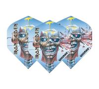 WINMAU Rock Legends Iron Maiden Can I Play with Madness Vuelos de Dardos -1 Juego por Paquete (3 vuelos en Total)