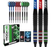 WINMAU Rookie Dardos, Unisex, Azul, Rojo y Verde, Estándar