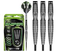 WINMAU Sniper Set de Dardos de Punta de Acero de Tungsteno 22 Gramos con Prism Alpha Vuelos and Prism Force Ejes (Tallos)