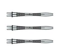 WINMAU Triad Aluminio Rojo Intermedio Tallos de dardo (Shafts) - 1 Juego por Paquete (3 Ejes en Total)