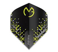 Winmau Vuelos de dardos Prism Delta Pro Player Michael Van Gerwen MvG Pixel, 100 micras extra fuertes (1 juego)