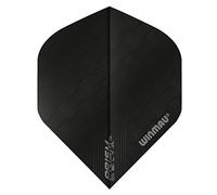 WINMAU Vuelos Prism Delta Black Extra Thick Dart - 1 Juego por Paquete (3 vuelos en Total)