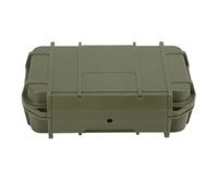 WinmetEuro - Maletín rígido impermeable para herramientas, caja de herramientas de seguridad resistente a los golpes para exteriores, Caja Doble Impermeable Verde Militar