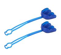 WinmetEuro Protector bucal de boxeo, de goma, de operación simple, 2 unidades, protección completa, ligera, para deportista, hockey