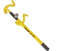 Winner International The Club 3000 Twin Hooks Steering Wheel Lock, Yellow by