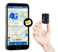 Winnes 4G GPS Tracker Mini con tarjeta SIM ABO, rastreador GPS magnético pequeño para coches, bicicletas, niños, personas mayores, bolsos, actividades al aire libre, impermeable TK913