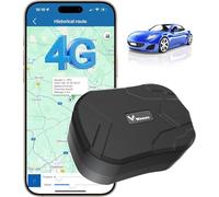 Winnes 4G Localizador GPS para Coche 20 000 mAh, rastreador GPS TK905C-E, Tarjeta SIM integrada, Seguimiento de la ubicación en Tiempo Real a través de la aplicación, Apto para Camiones y Furgonetas.