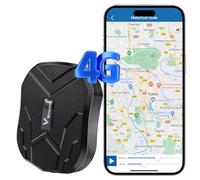 Winnes 4G TK905 Localizador GPS para Coche 5000mAh Rastreador GPS para Coche, aplicación de Alarma de vibración recordatorio Push Gratuito sin suscripción GPS Tracker Resistente al Agua y antirrobo