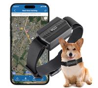 Winnes GPS Perros Vaca/Caballo/Oveja GPS Tracker 3000mAh IP66 Impermeable Seguimiento en Tiempo Real Granja Mascota Tracker Collar para Animales Grandes con App Gratis No Suscripción
