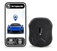 WINNES Localizador GPS para Coche 4G Magnético, Batería de 5000 mAh