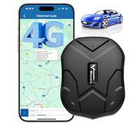 Winnes Localizador GPS para Coche, batería de 5000 mAh, Seguimiento de ubicación en Tiempo Real, recordatorio de Alarma, localizador GPS TK905E para Camiones y Furgonetas.