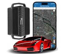 Winnes Localizador GPS para Coche GPS Tracker Rastreador GPS para Vehículos de Larga Espera Dispositivo de Rastreo para Automóviles en Tiempo Real Alarma de Vibración Límite de Velocidad (2GTK935)