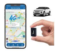 Winnes Mini GPS Tracker GPS/AGPS/LBS, Localizador Magnético Impermeable para Niños, Coche, Bicicleta y Maleta, Seguimiento en Tiempo Real, Antipérdida, App Gratuita