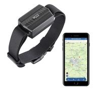 Winnes Rastreador de Mascotas, rastreador GPS de posicionamiento en Tiempo Real, antipérdida, Resistente al Agua IP66, localizador GPS para Perros, Ganado y ovejas, suscripción Gratuita