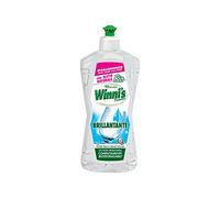 Winni's - Aditivo para lavavajillas hipoalergénico brillante con vinagre orgánico natural, antiresiduos y manchas, 250 ml + Polpa italiana gourmet 400 g