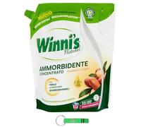 Winni 's Naturel Ammorbidente Concentrato - Suavizante concentrado con pachulí y argán, 50 lavados, bolsa de 1250 ml + llavero Beni Culinari gratuito