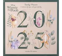 Winnie the Pooh 2025 - Planificador familiar (30 x 30 cm): 25001 (WINNIE THE POOH 2025 30X30 FAMILY PLANNER CALENDAR)