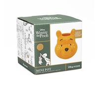 Winnie the Pooh Disney Mini Maceta - Maceta pequeña - Bonita Maceta - 8,2 cm x 7,8 cm x 8,8 cm Regalos - Disney Home