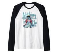 Winnie The Pooh Eeyore Nothing To Do Camiseta Manga Raglan