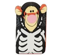 Winnie the pooh esqueleto tigger cosplay cartera con cremallera, multi