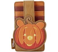 Winnie The Pooh Loungefly - Winnie Halloween Pumpkin Mujer Tarjetero Multicolor Semi Piel