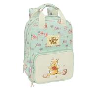 WINNIE THE POOH - Mochila Infantil, Adaptable con Asas, Tejido Reciclable, Ideal para Niños de Diferentes Edades, Cómoda y Versátil, Calidad y Resistencia, 20x8x28 cm